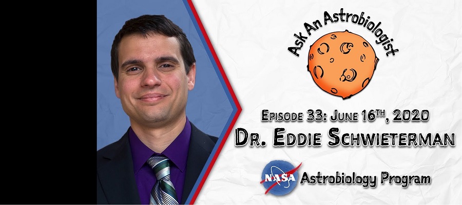 Dr. Eddie Schwieterman Featured on Ask and Astrobiologist